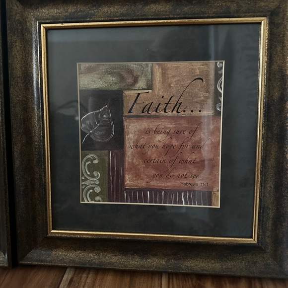 Inspirational wall art from BB&B - 3 picture set NWT - Picture 8 of 13